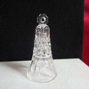 Vintage Mikasa "Heavenly Music" crystal bell ornament
